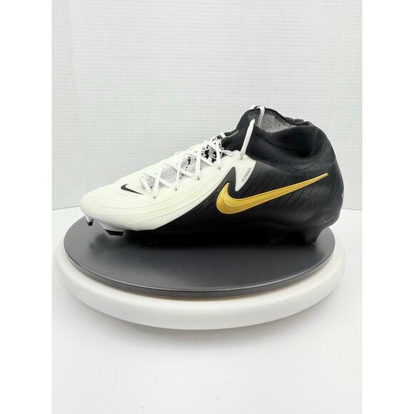 Nike Phantom Luna 2 Pro FG Mens 11.5 Soccer Cleats Metallic Gold Coin FJ2575-100